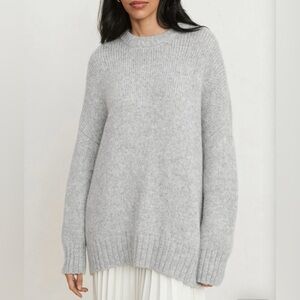 Jenni Kayne Alpaca Cocoon Crewneck, XXS